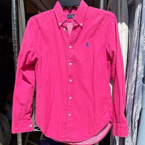 Ralph Lauren women Vibrant Pink Casual Shirt